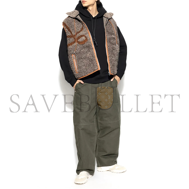 L0ew* relaxed fit hoodie in cotton h526y25x53